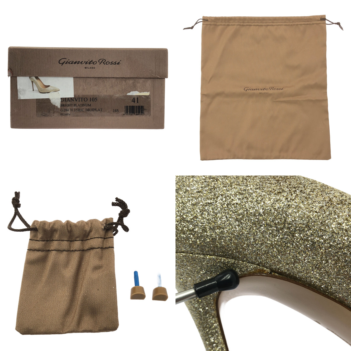 Gianvito Rossi / ジャンヴィトロッシ ポインテッドトゥ ヒールパンプス