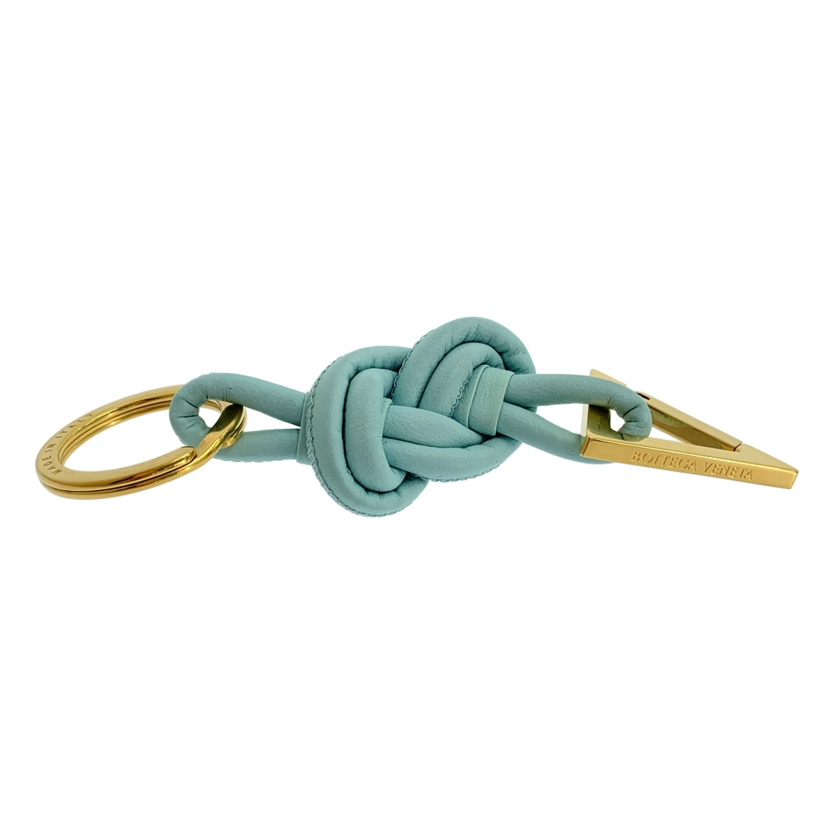 BOTTEGA VENETA / ボッテガヴェネタ レザー ノット キーリング