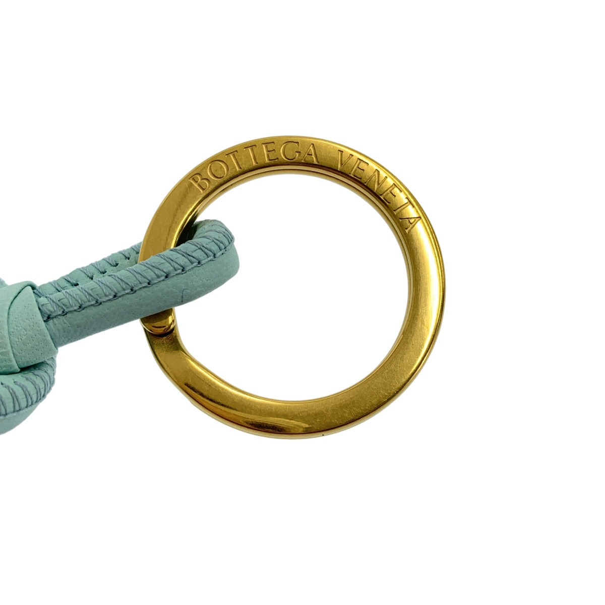 BOTTEGA VENETA / ボッテガヴェネタ レザー ノット キーリング