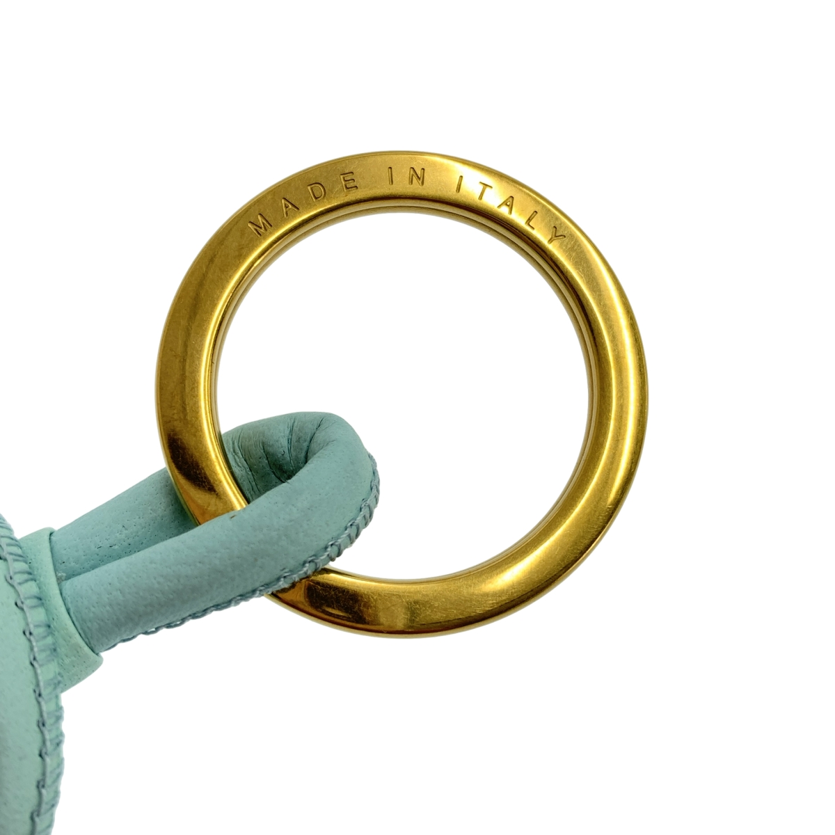 BOTTEGA VENETA / ボッテガヴェネタ レザー ノット キーリング