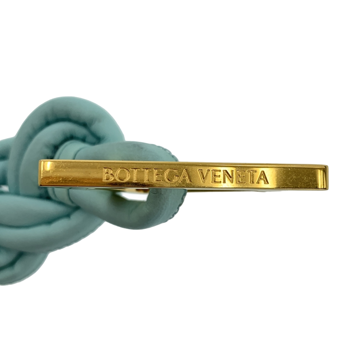 BOTTEGA VENETA / ボッテガヴェネタ レザー ノット キーリング