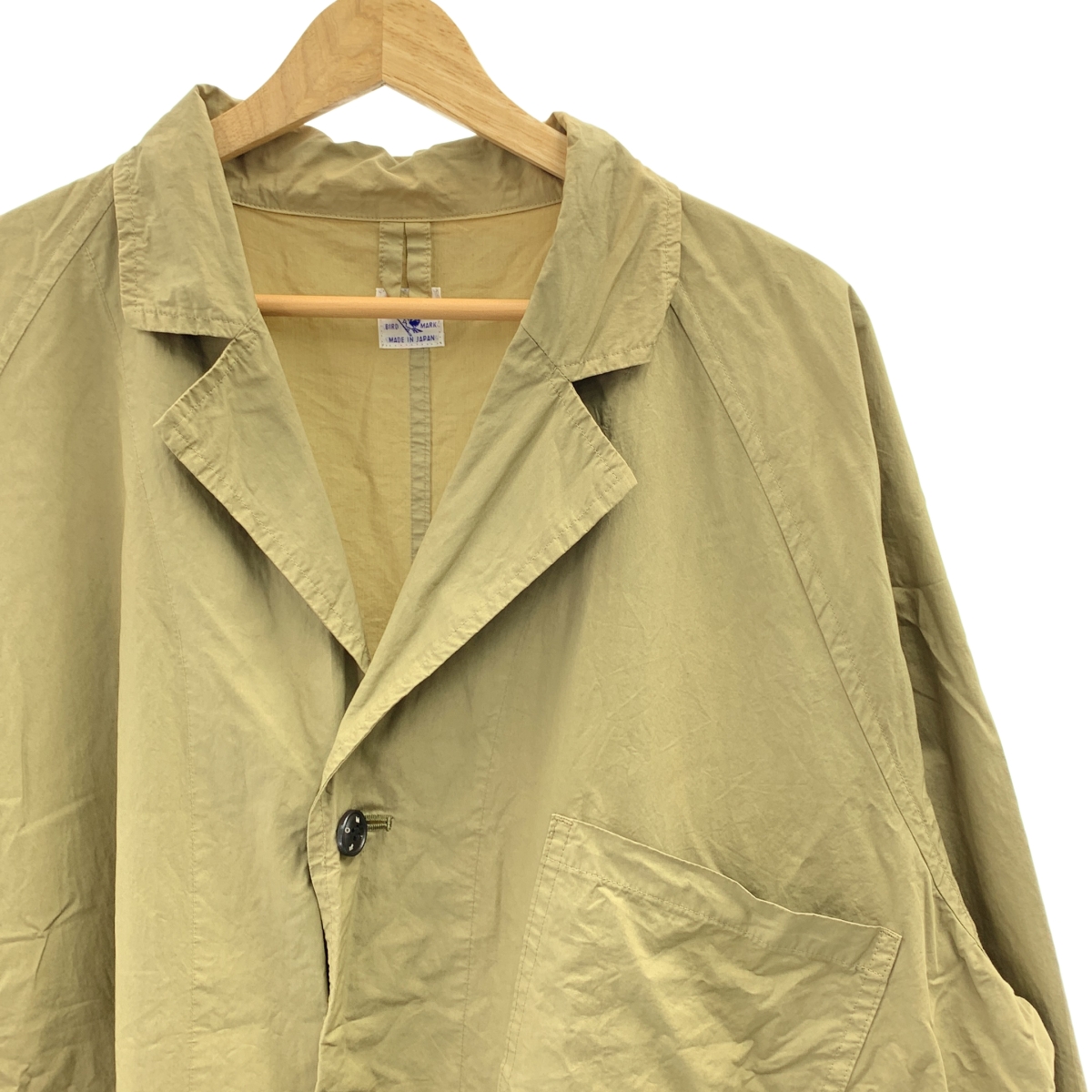 OLDMAN'S TAILOR / オールドマンズテーラー ガーメントダイ オーバーサイズ ショップコート