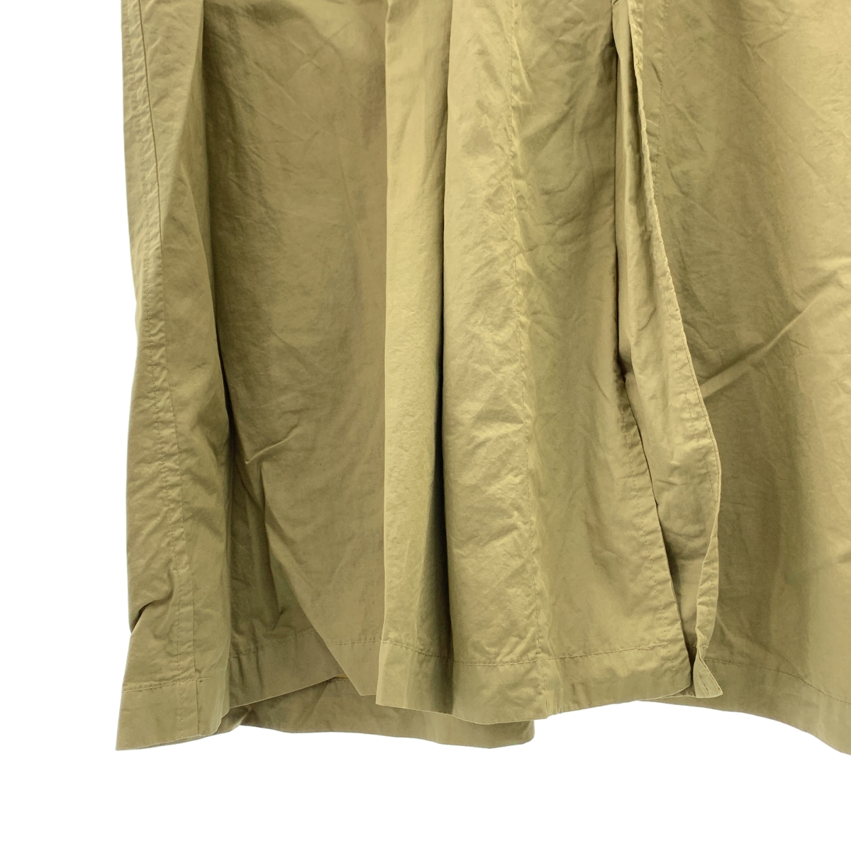 OLDMAN'S TAILOR / オールドマンズテーラー ガーメントダイ オーバーサイズ ショップコート