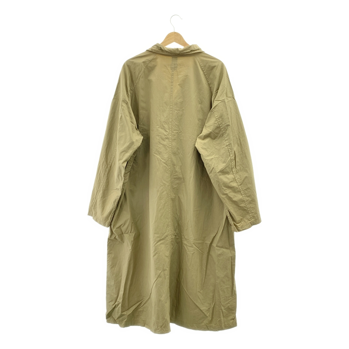 OLDMAN'S TAILOR / オールドマンズテーラー ガーメントダイ オーバーサイズ ショップコート