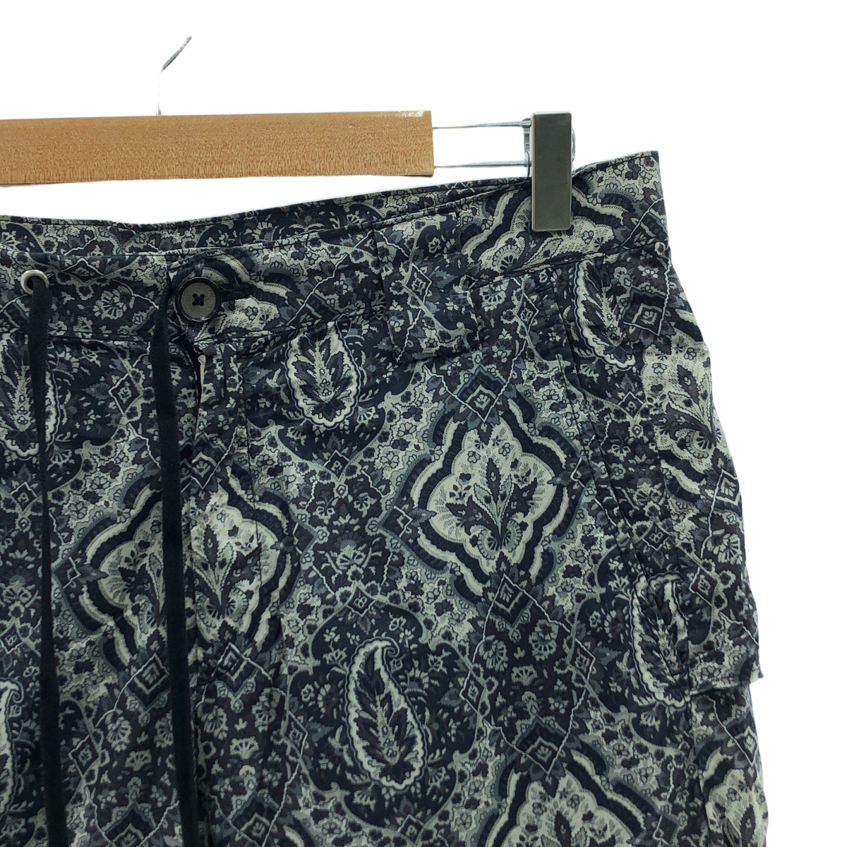 MIHARA YASUHIRO / ミハラヤスヒロ アウトスレーキ 総柄 コットン パンツ