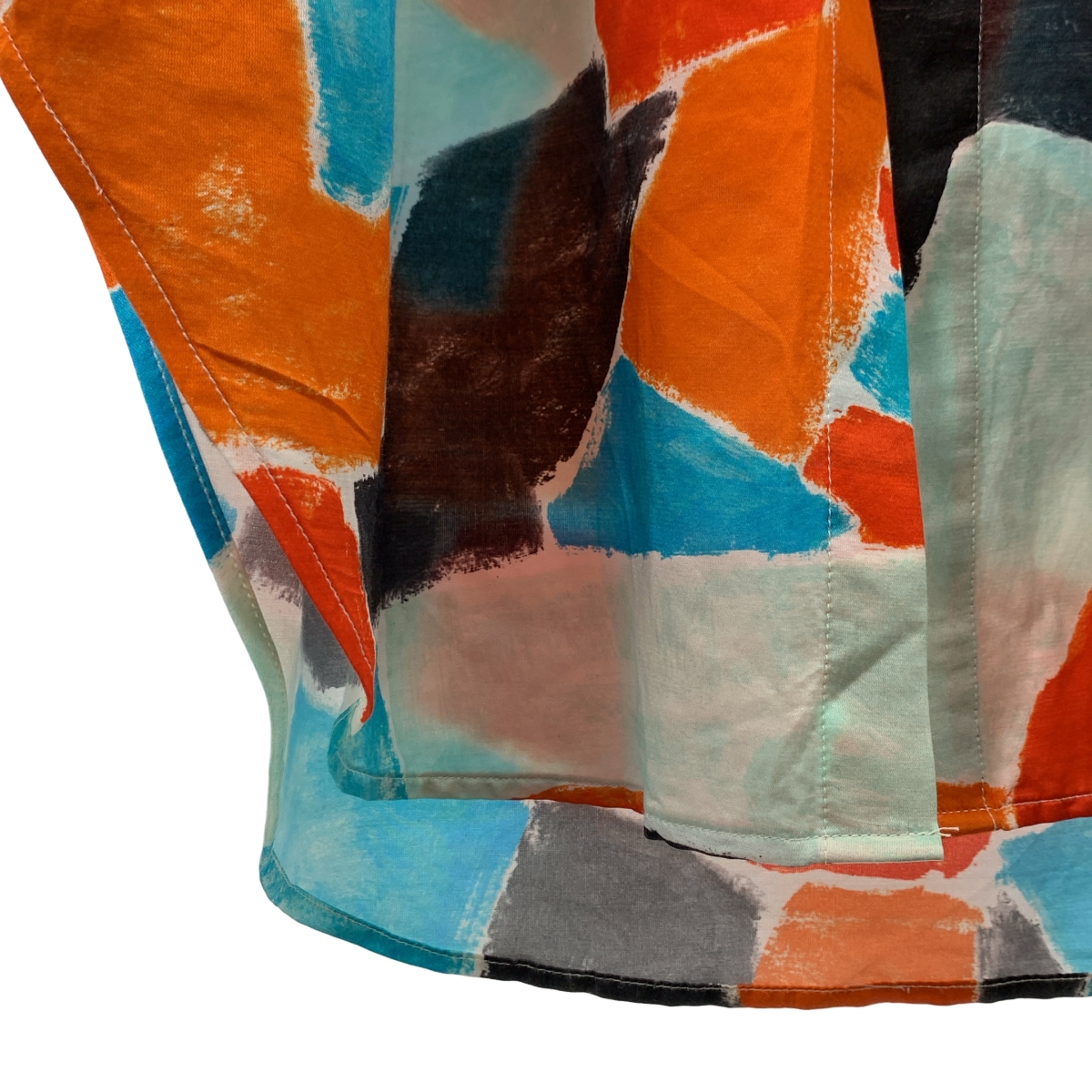 BANANATIME / バナナタイム シルク 総柄 ロング シャツ コート