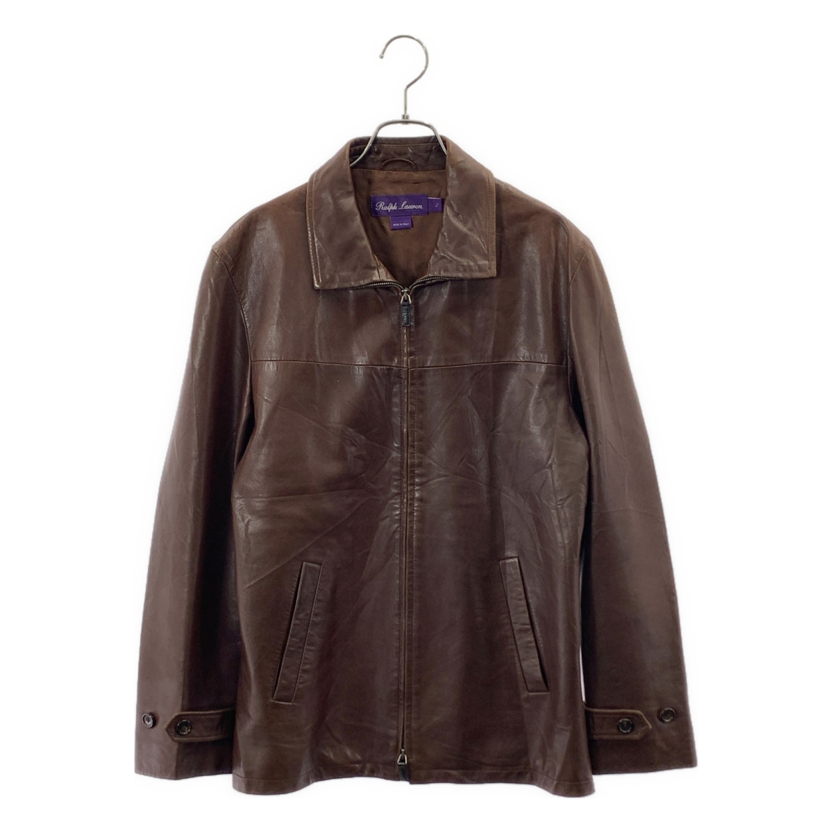 羊革 ラムレザー ジップ ジャケット / 総裏地 | ブランド古着の買取