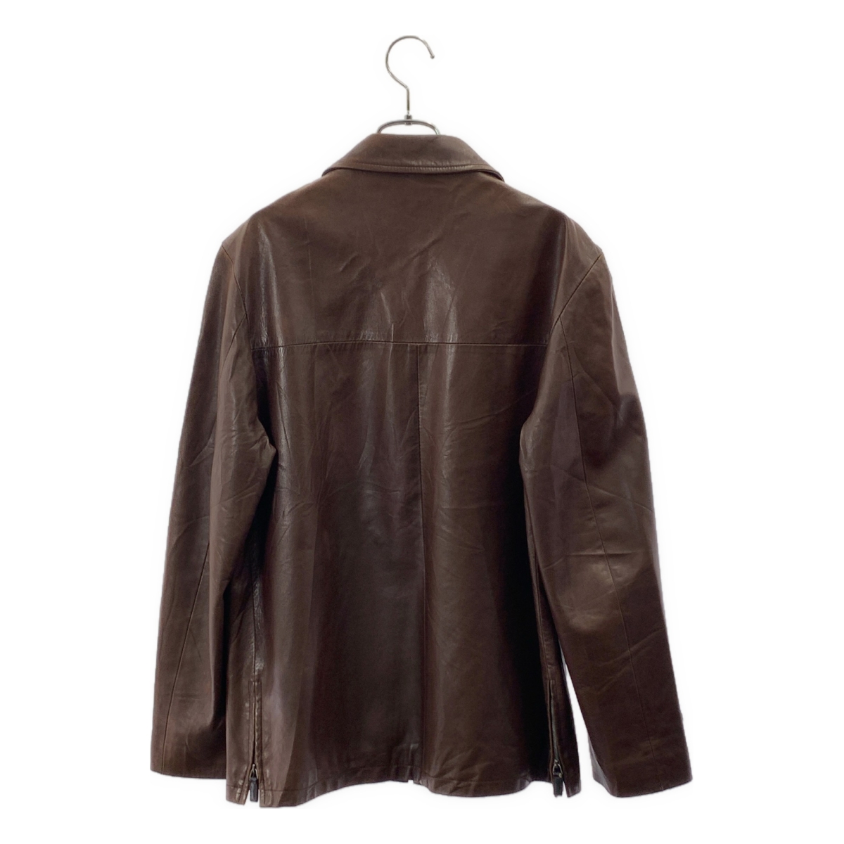 羊革 ラムレザー ジップ ジャケット / 総裏地 | ブランド古着の買取