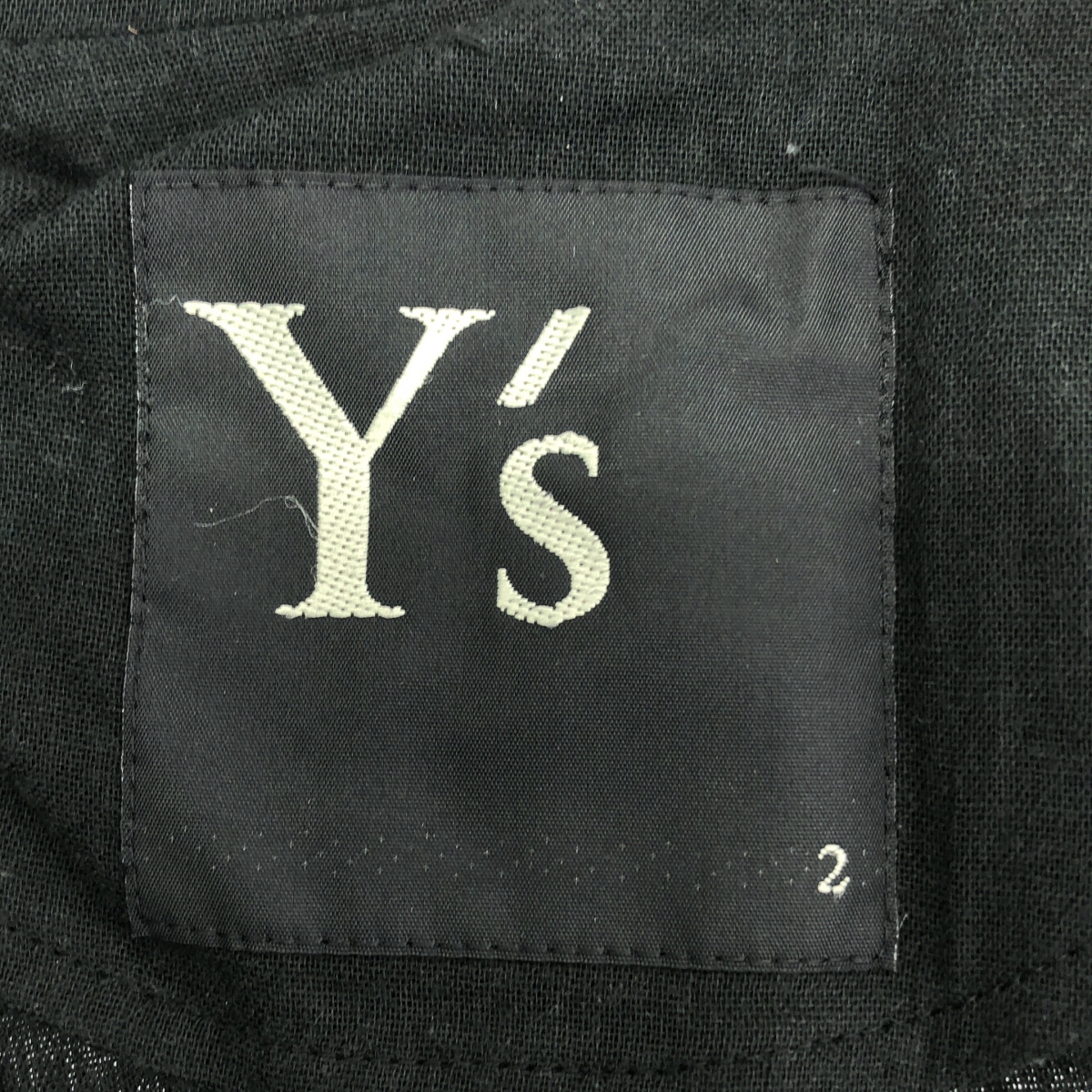 Y's / ワイズヨウジヤマモト インサイドアウト カットオフ シングルブレストジャケット