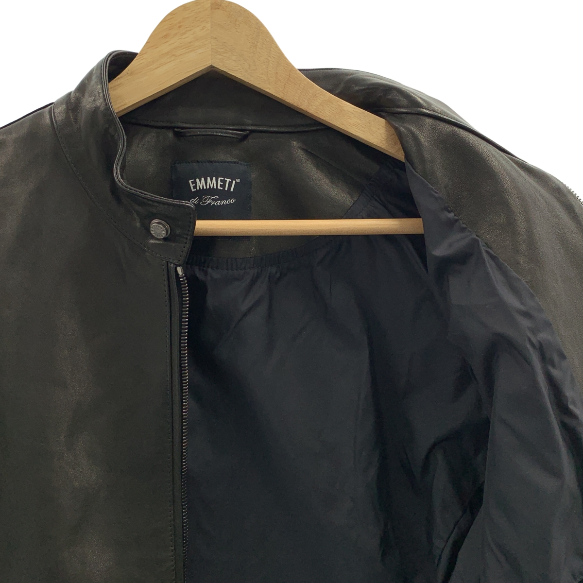 EMMETI / エンメティ JURI ラムスキン レザー ライダースジャケット