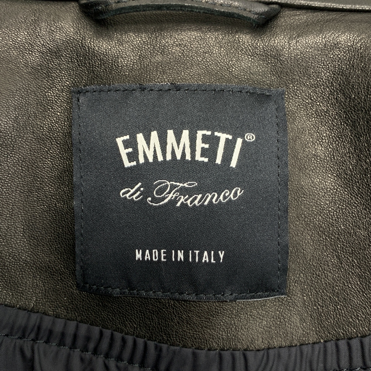 EMMETI / エンメティ JURI ラムスキン レザー ライダースジャケット