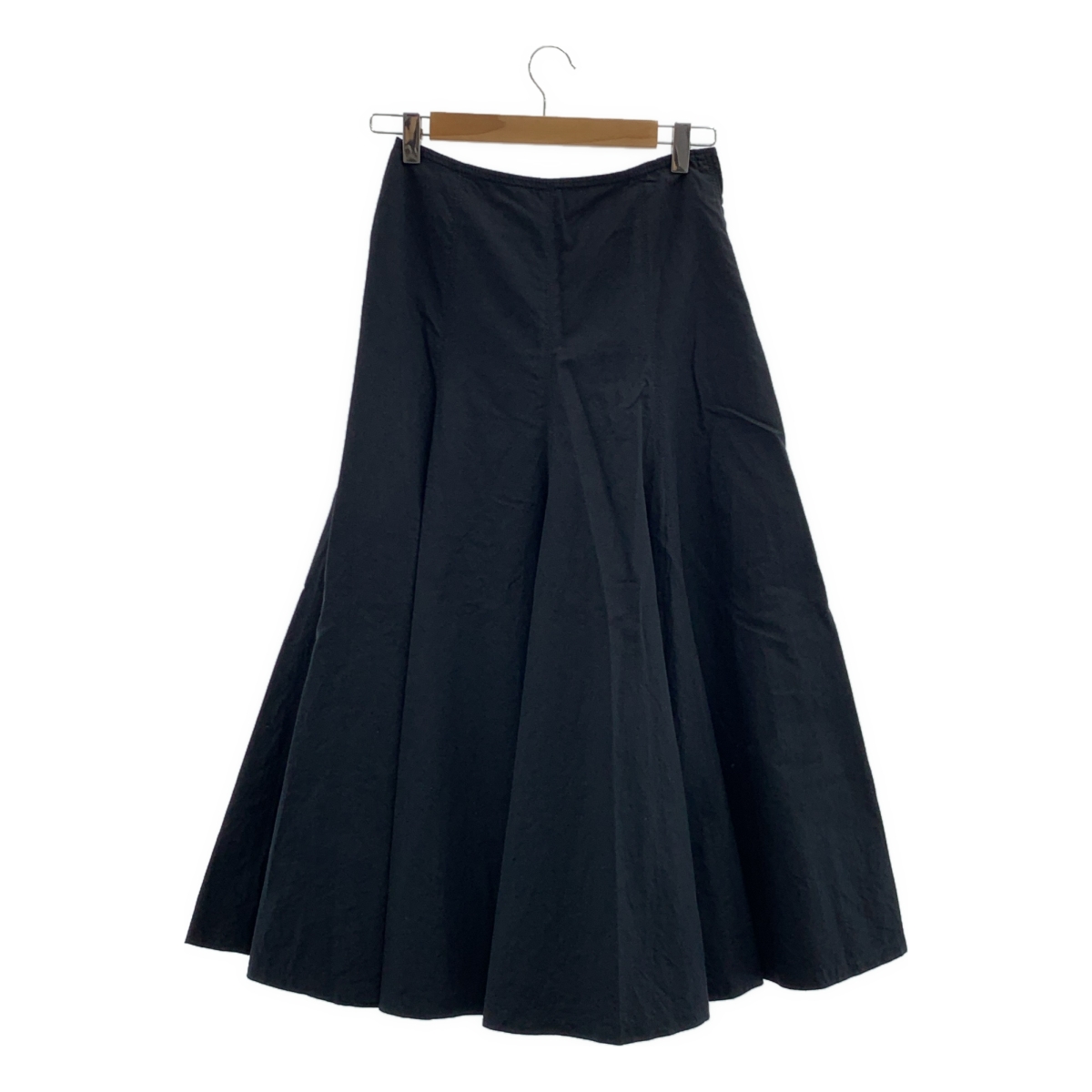 ATON / エイトン コットン リネン シルク フレアスカート