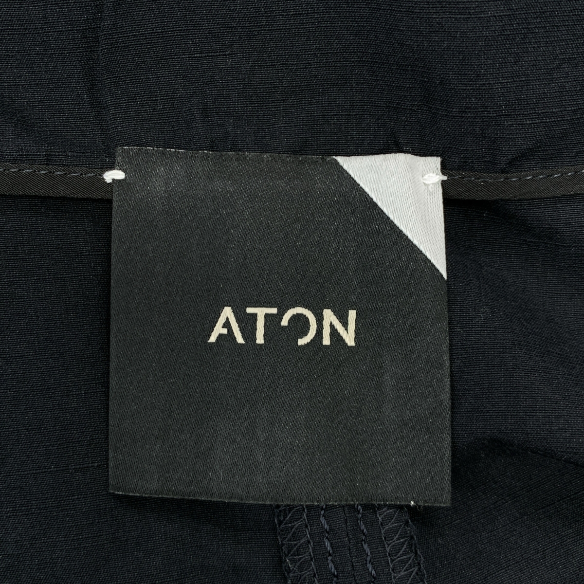 ATON / エイトン コットン リネン シルク フレアスカート