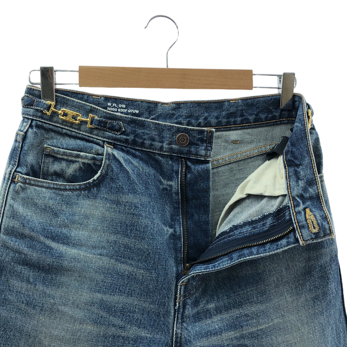 CELINE / セリーヌ by Hedi Slimane JANE / エディスリマン ジェーン  トリオンフ ユニオンウォッシュ デニムパンツ