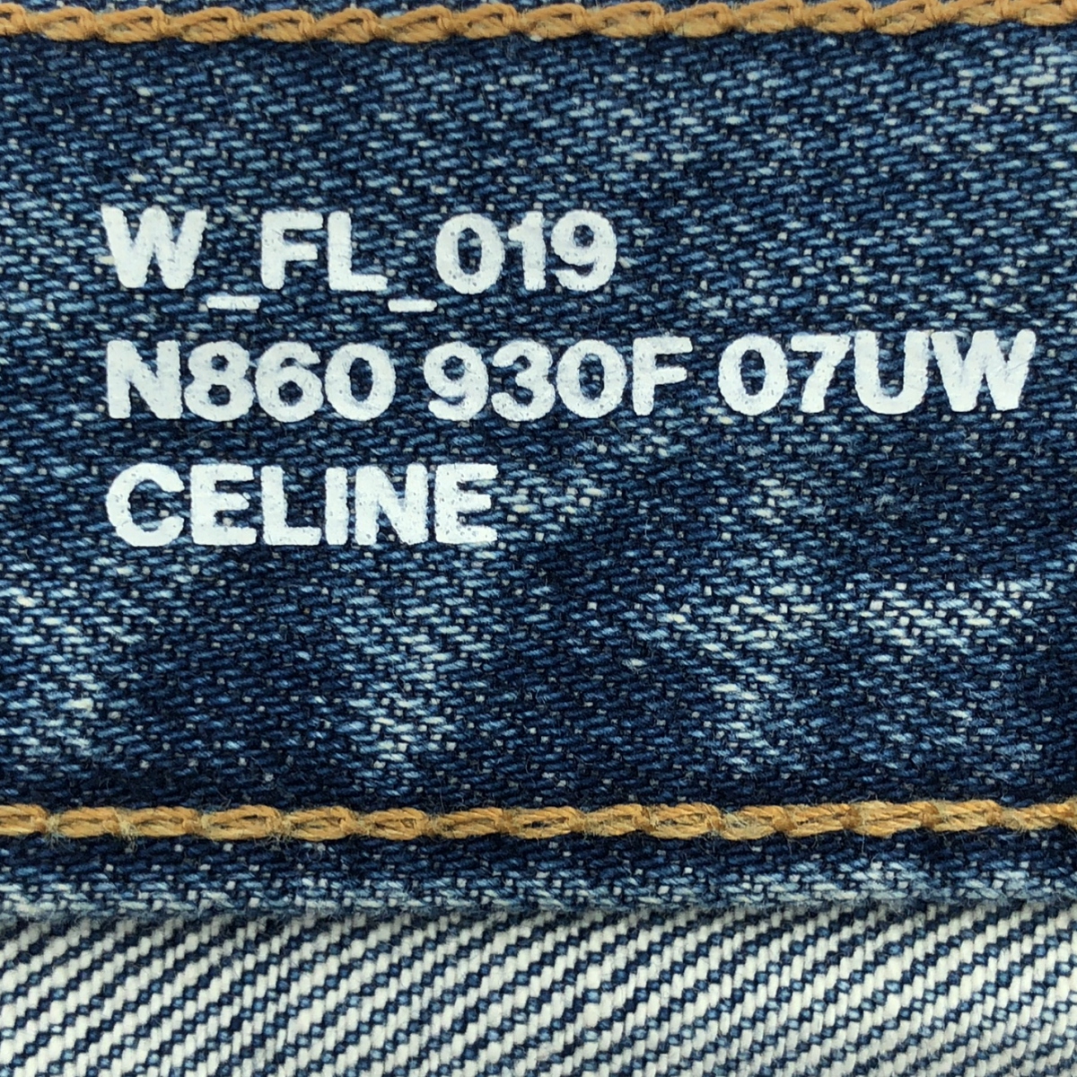 CELINE / セリーヌ by Hedi Slimane JANE / エディスリマン ジェーン  トリオンフ ユニオンウォッシュ デニムパンツ