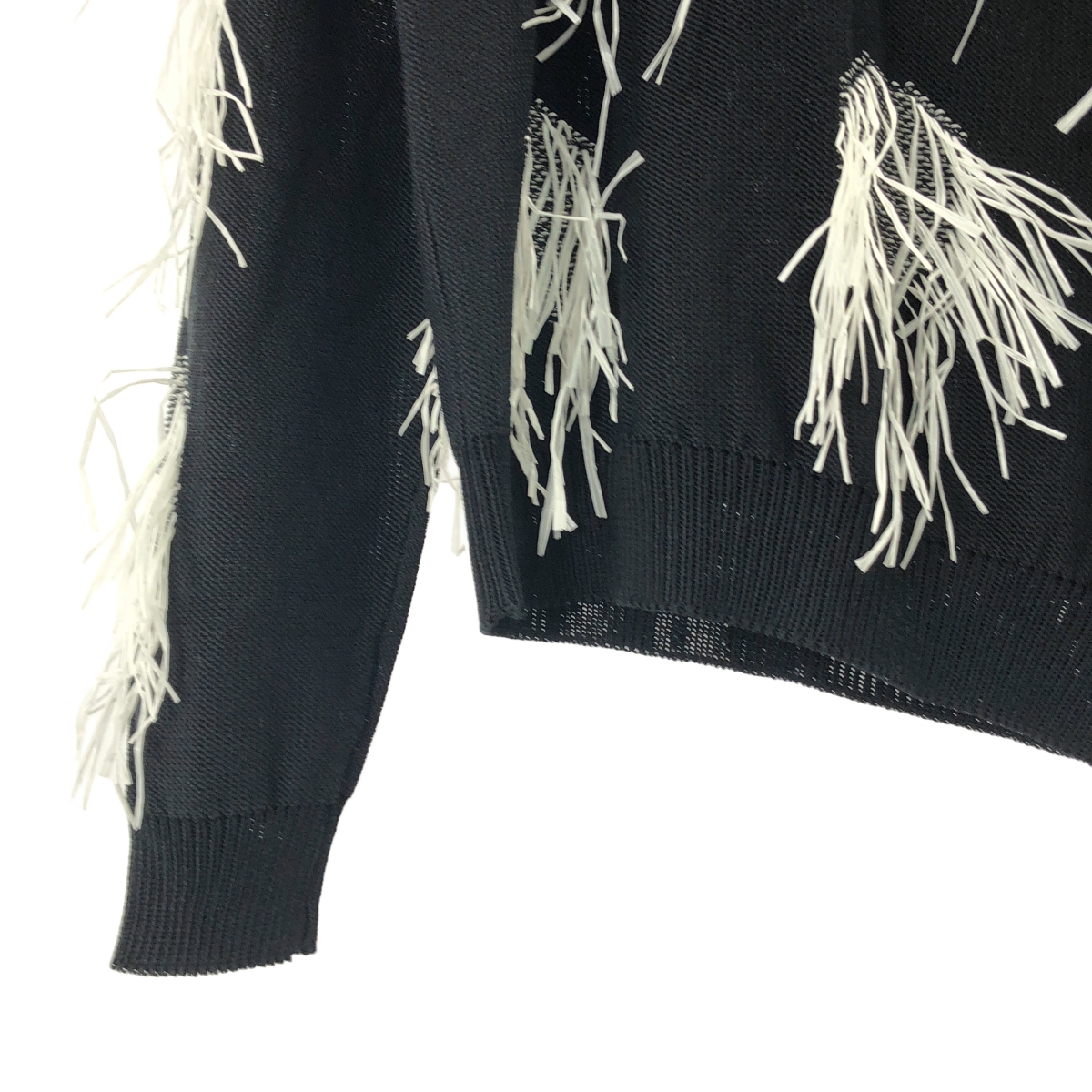 Christian Wijnants / クリスチャンワイナンツ ペーパーフリンジ プルオーバー ニット