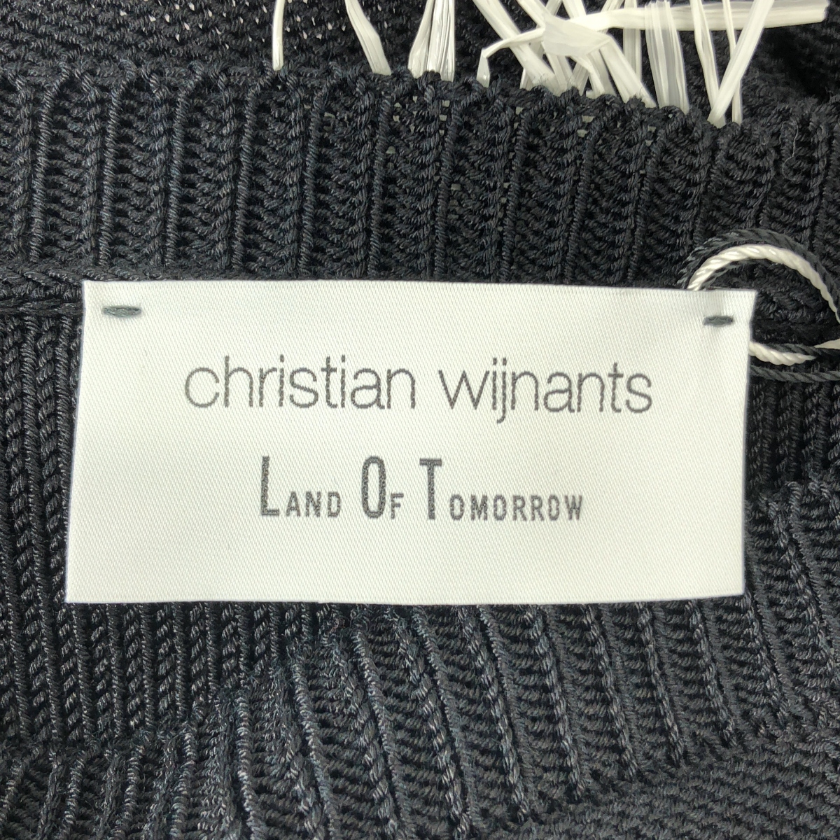 Christian Wijnants / クリスチャンワイナンツ ペーパーフリンジ プルオーバー ニット