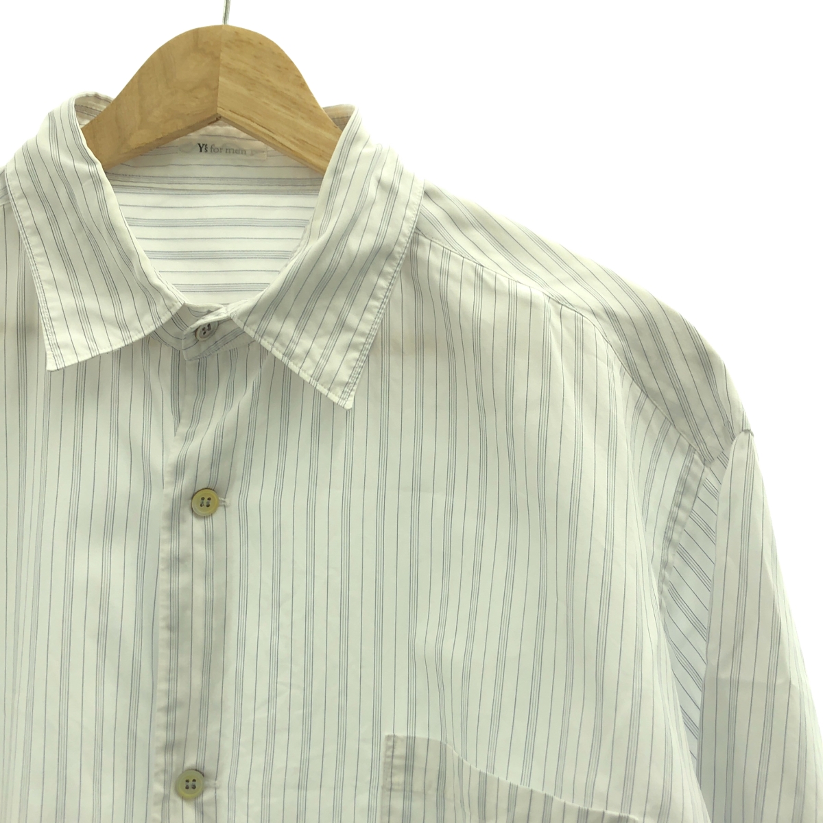 Y's for men / ワイズフォーメンヨウジヤマモト コットン ストライプ シャツ