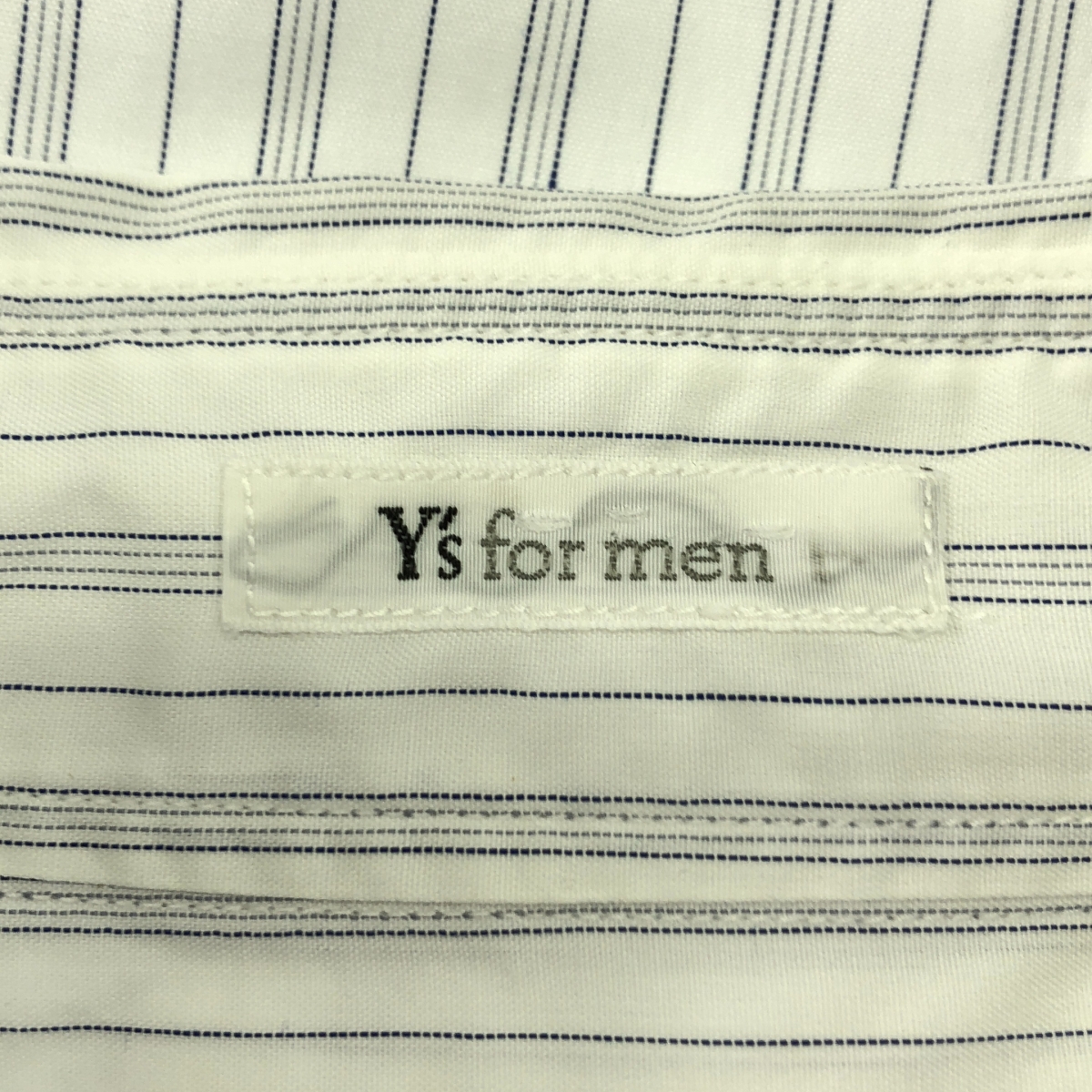 Y's for men / ワイズフォーメンヨウジヤマモト コットン ストライプ シャツ