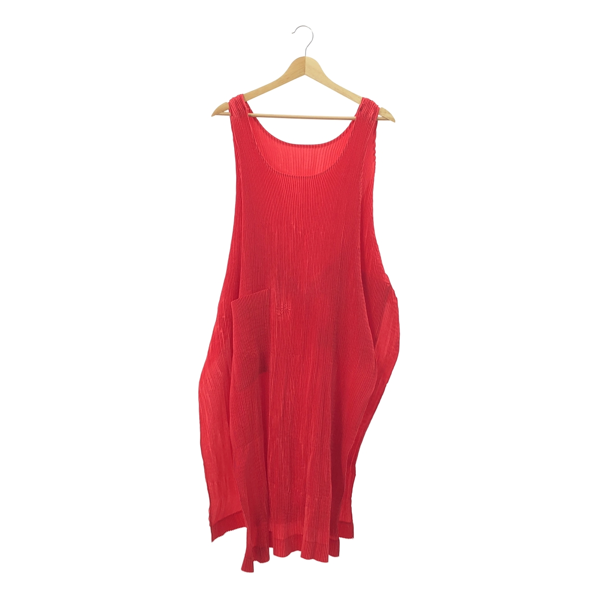 その他 変形 アシンメトリー プリーツ ポケット ドレス ワンピース