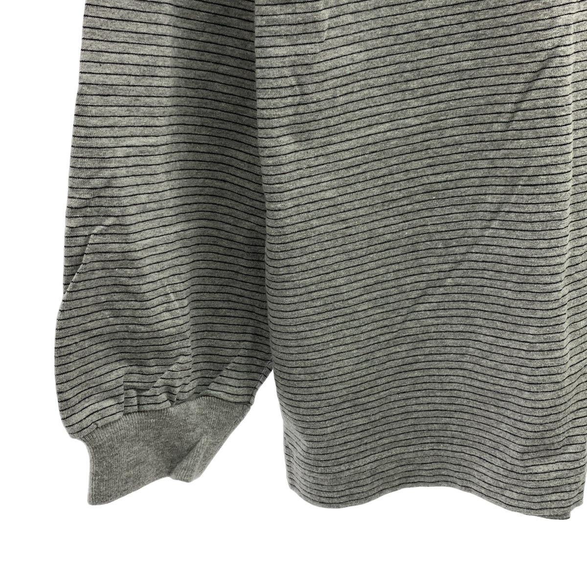 The Ennoy Professional / ザエンノイプロフェッショナル L/S Border T-Shirt / ボーダー エンブロイダリーロゴ クルーネック カットソー