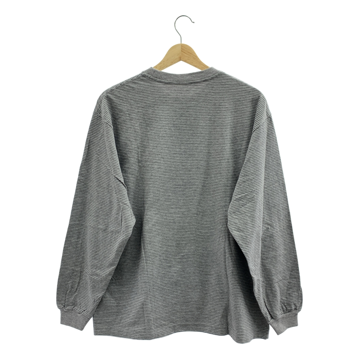 The Ennoy Professional / ザエンノイプロフェッショナル L/S Border T-Shirt / ボーダー エンブロイダリーロゴ クルーネック カットソー