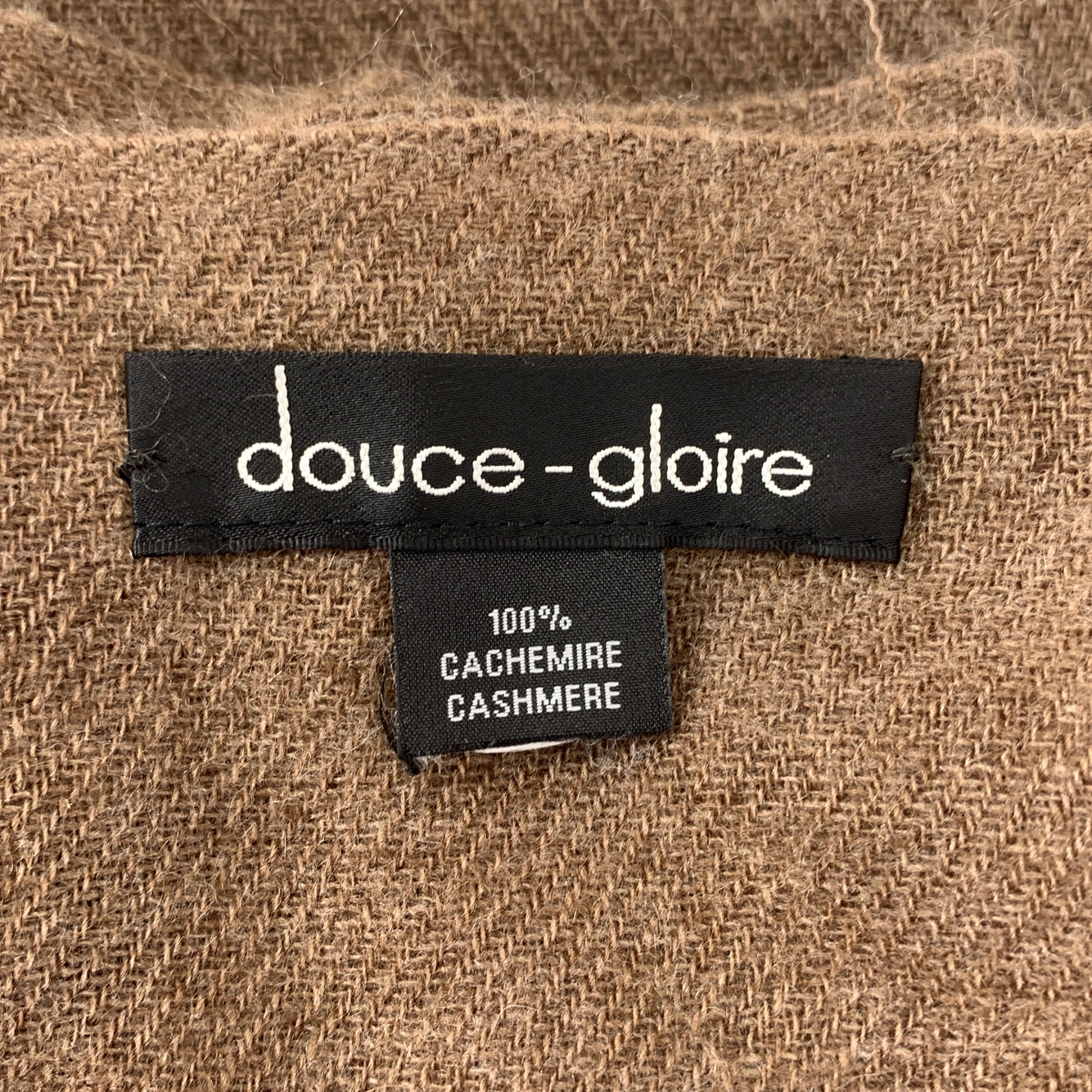 douce gloire / ドゥーズグロワール Deuxieme Classe取扱 cashmere STAR STOLE カシミヤ スター ストール