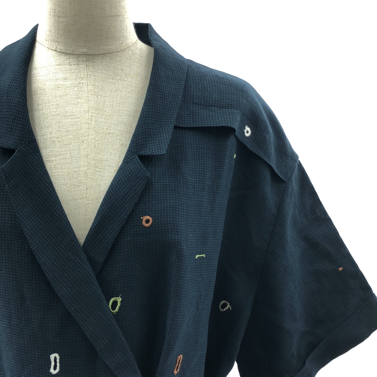 mina perhonen / ミナペルホネン sunny hole / リネン ワンピース コート