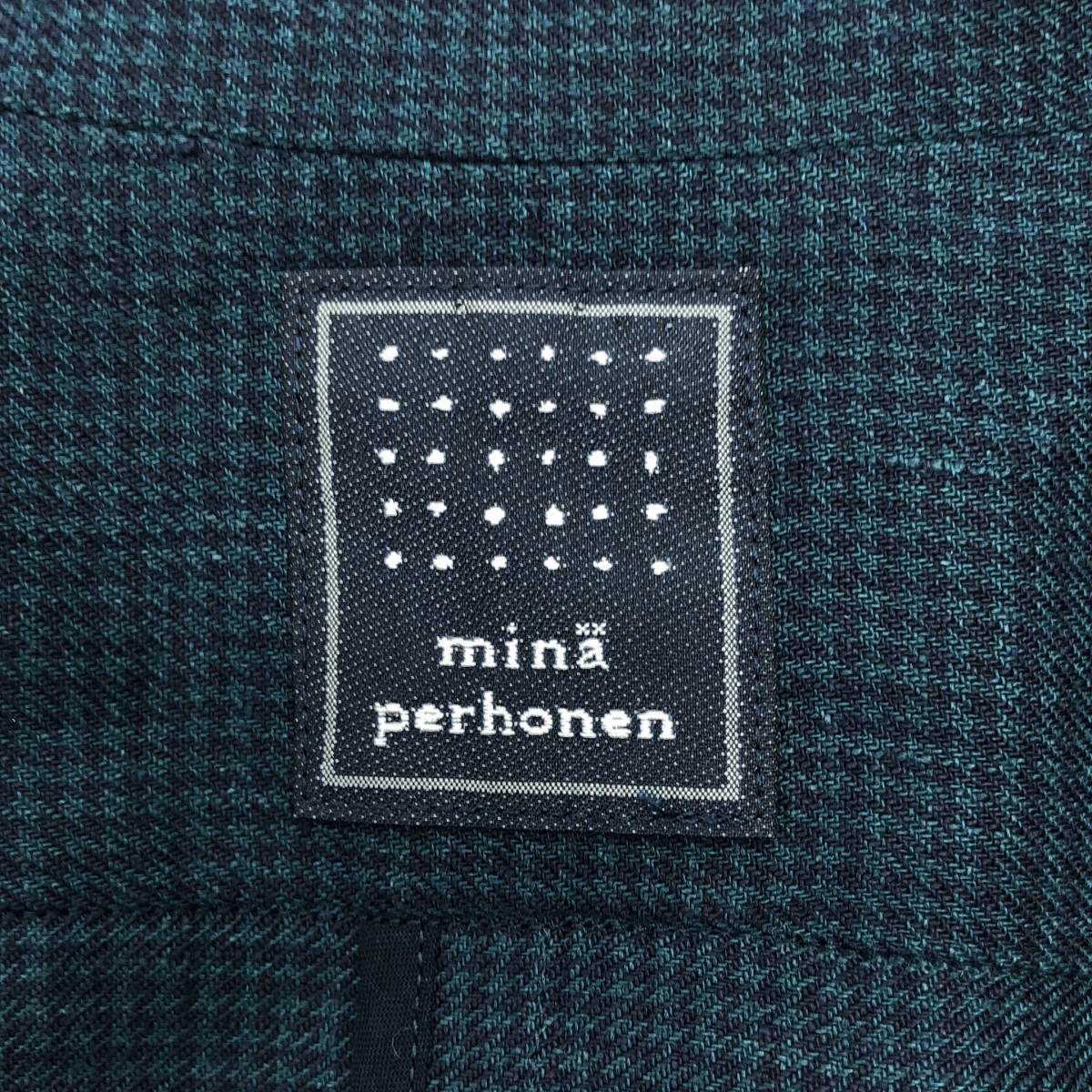 mina perhonen / ミナペルホネン sunny hole / リネン ワンピース コート