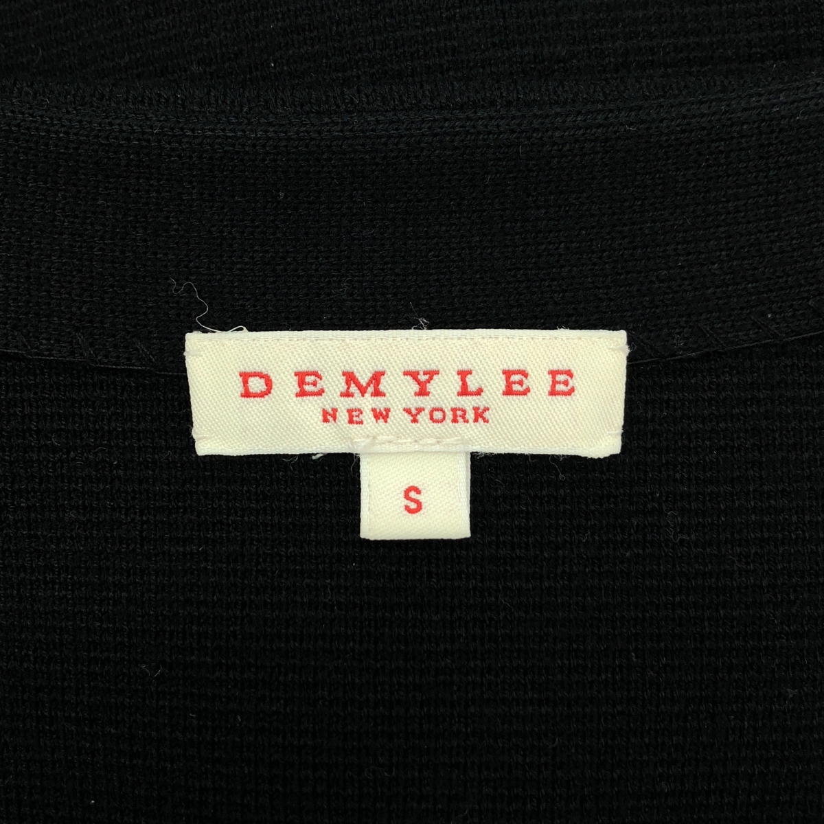 DEMYLEE / デミリー ノーカラー ニット ジャケット