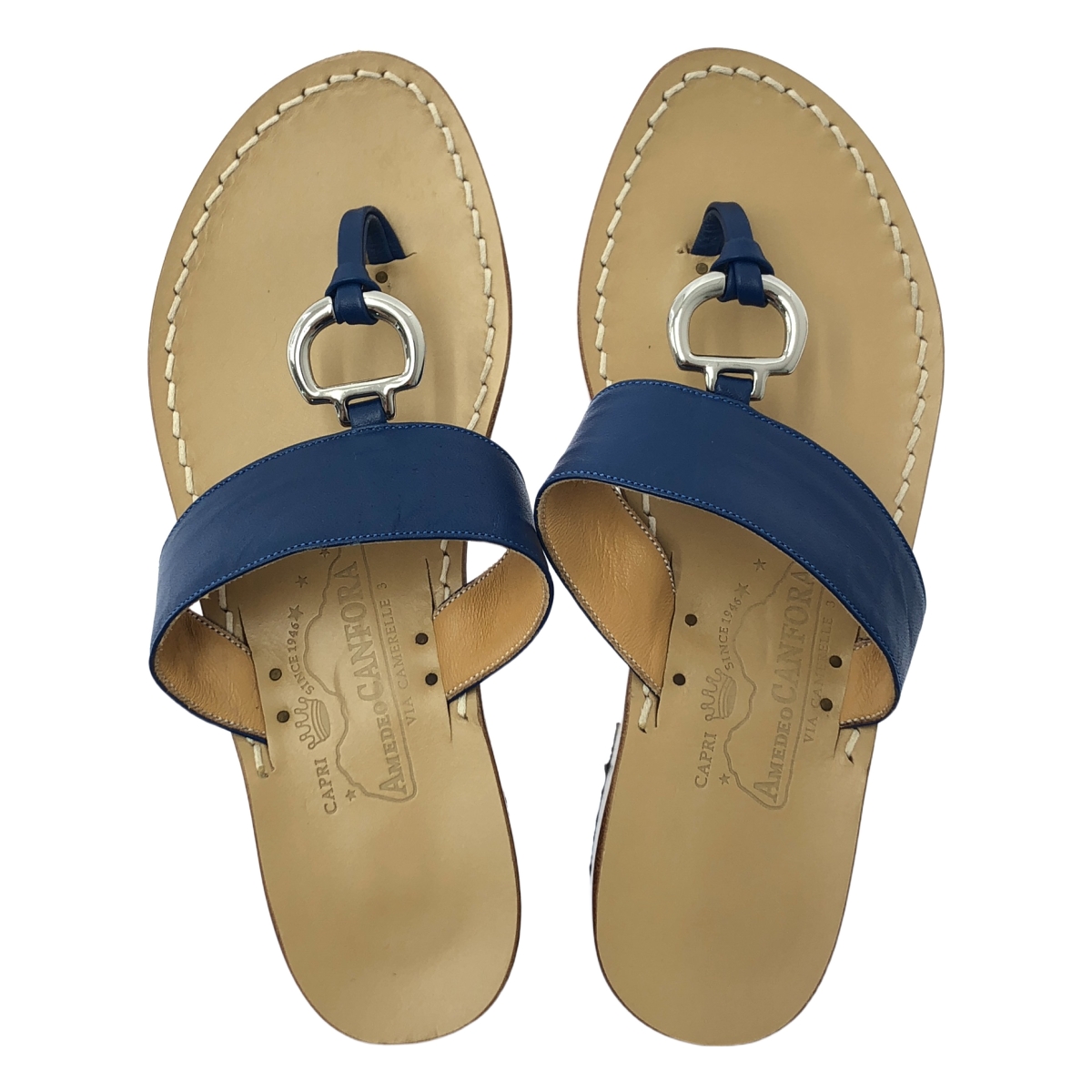 その他 レザー トング フラット サンダル