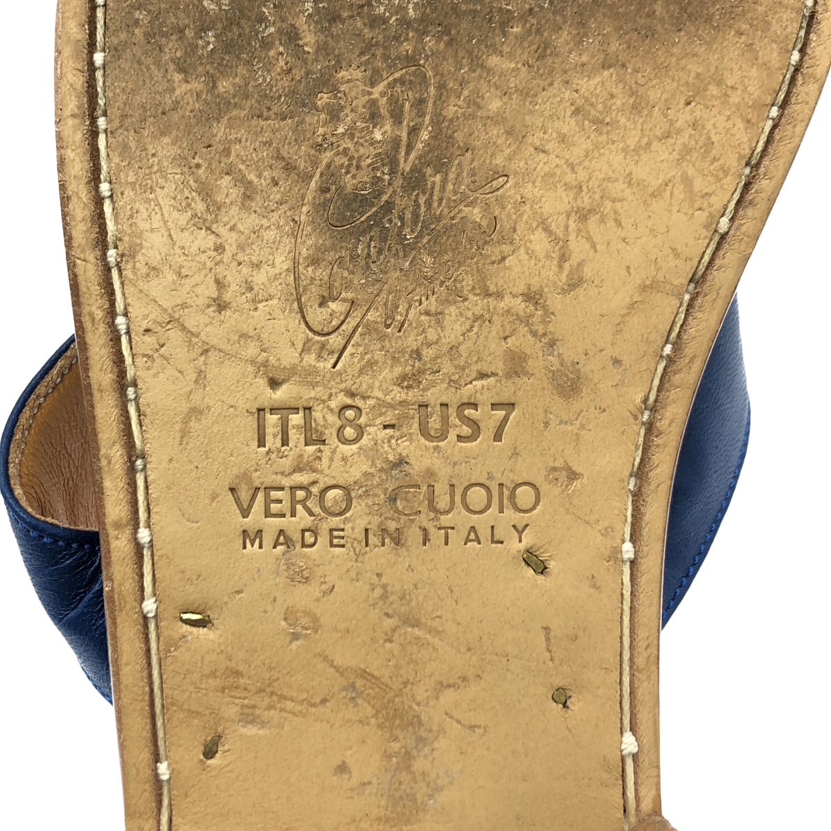 その他 レザー トング フラット サンダル