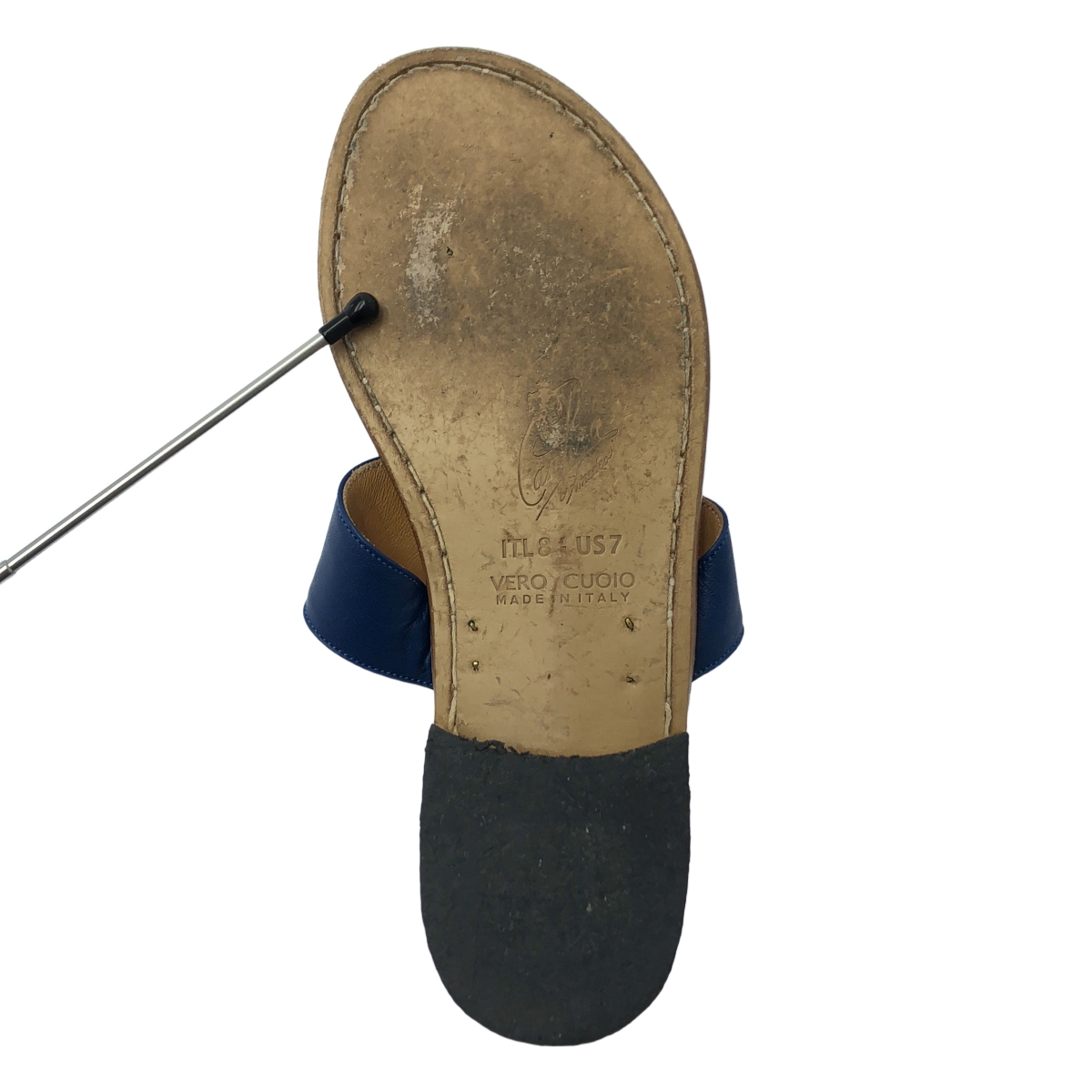 その他 レザー トング フラット サンダル