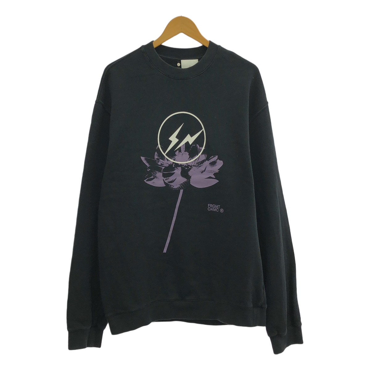 SALLY SHIRT COFFEE / フライフロント ジップ オーバーシャツ