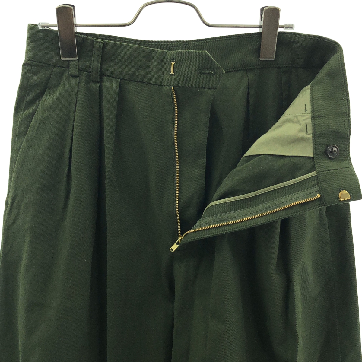 6(ROKU) / ロク タック ストレッチ ワイドパンツ