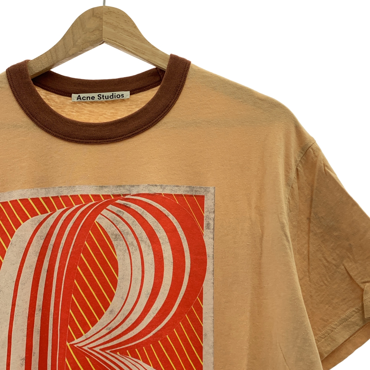 Acne Studios / アクネストゥディオズ NYC Ballet プリント オーバーサイズ リンガーTシャツ