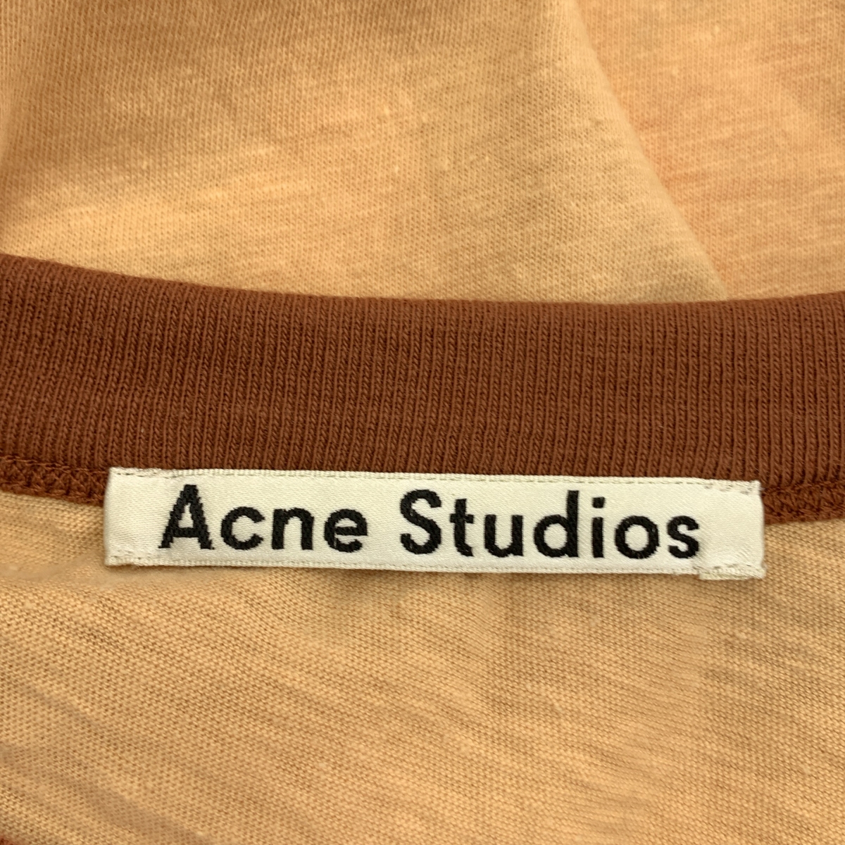 Acne Studios / アクネストゥディオズ NYC Ballet プリント オーバーサイズ リンガーTシャツ
