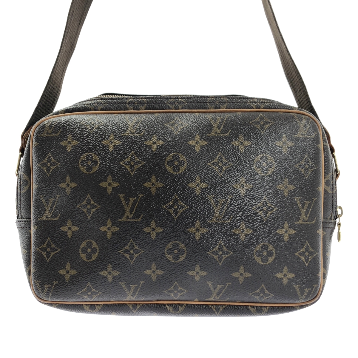 Louis Vuitton / ルイヴィトン M45254 / モノグラム リポーターPM / レザー ショルダーバッグ / ユニセックス