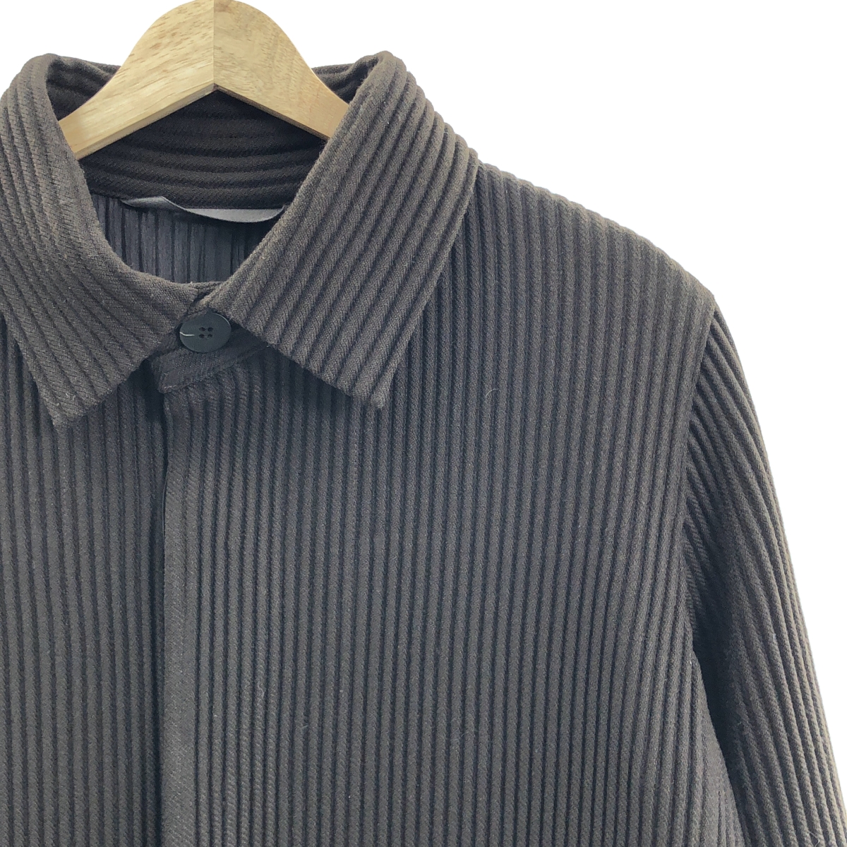 HOMME PLISSE ISSEY MIYAKE / オムプリッセイッセイミヤケ プリーツ ステンカラーコート