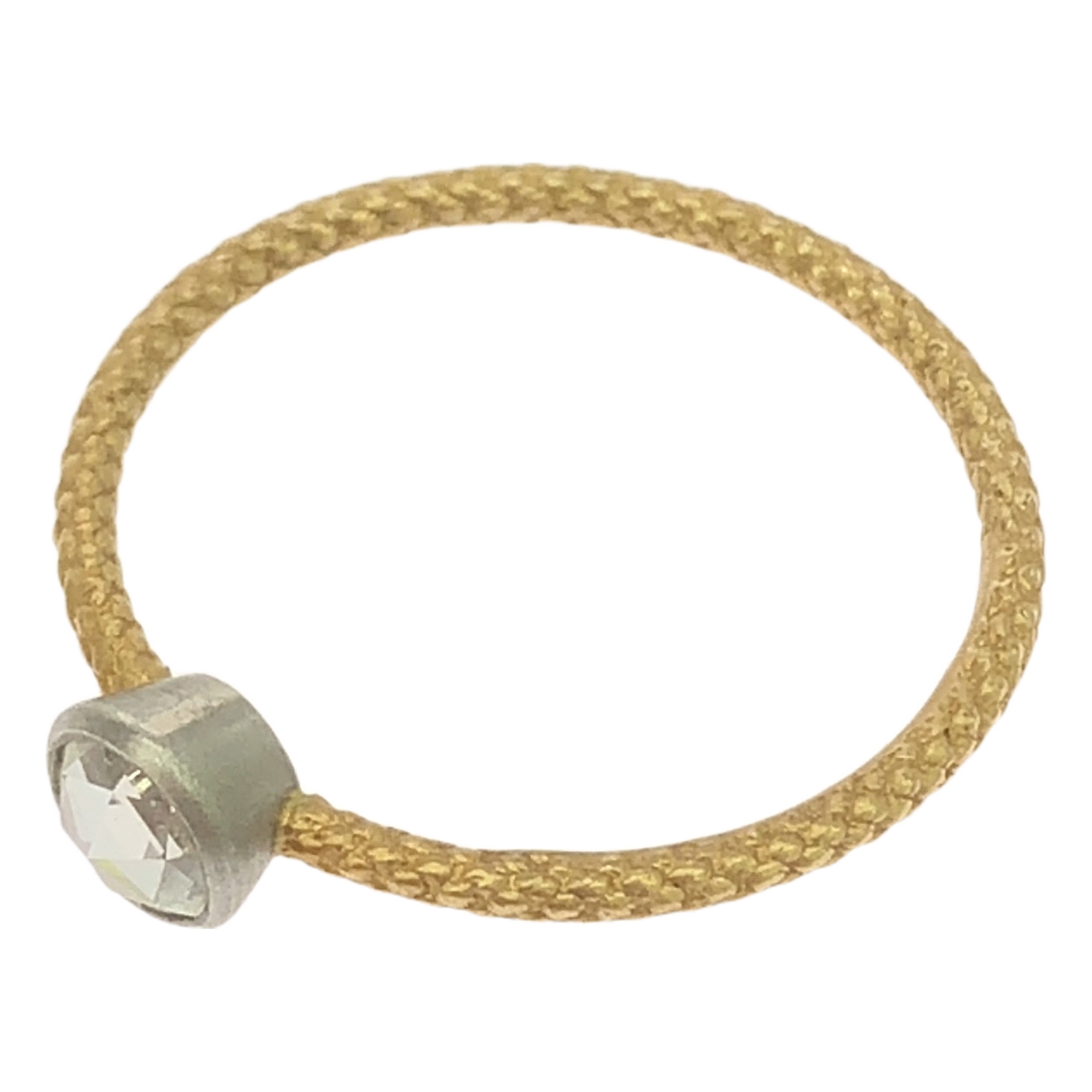 talkative / トーカティブ TYING RING K18YG Pt900 0.27ct ダイヤモンド プラチナ ゴールド リング
