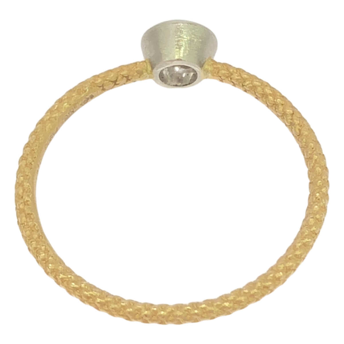 talkative / トーカティブ TYING RING K18YG Pt900 0.27ct ダイヤモンド プラチナ ゴールド リング