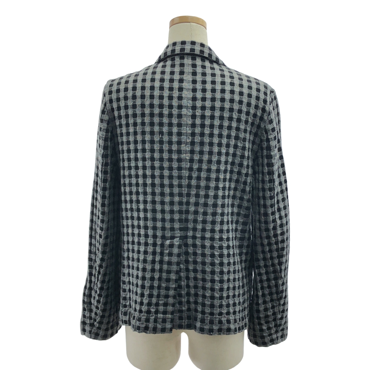 robe de chambre COMME des GARCONS / ローブドシャンブルコムデギャルソン フリル装飾 シングルジャケット
