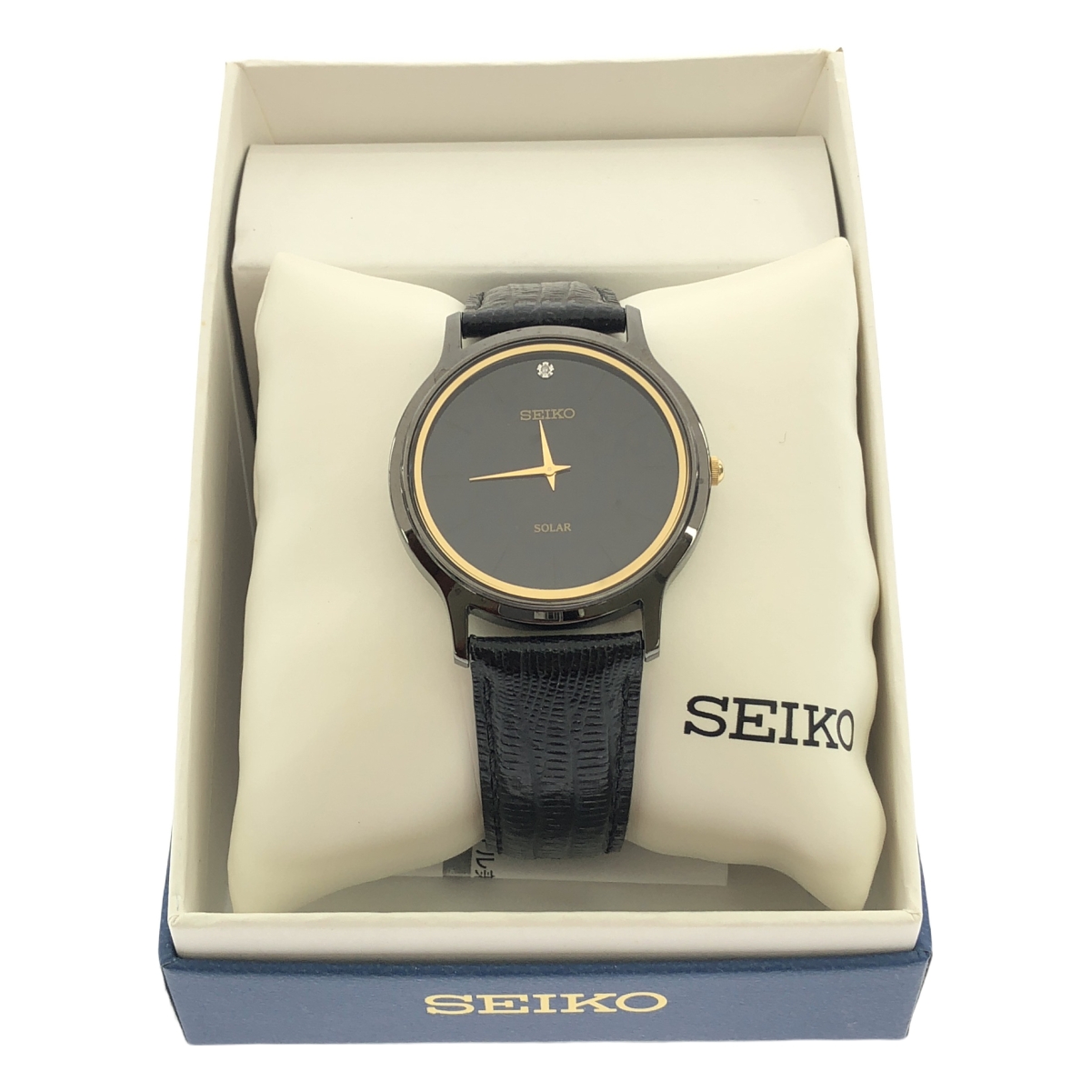 SEIKO / セイコー SOLAR SUP875 クオーツ ウォッチ