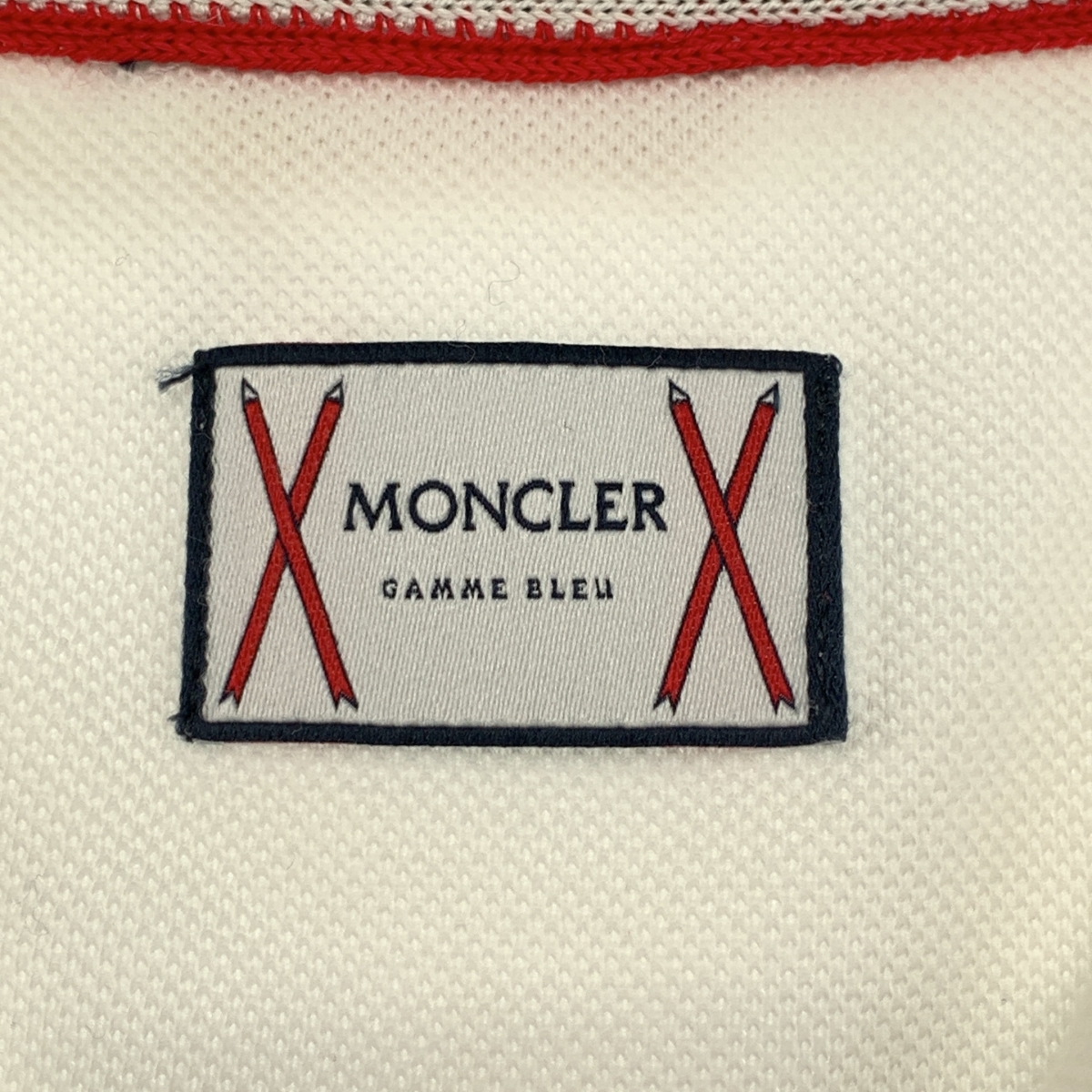 MONCLER / モンクレール MAGLIA POLO SHIRT ロゴワッペン 鹿の子 ポロシャツ