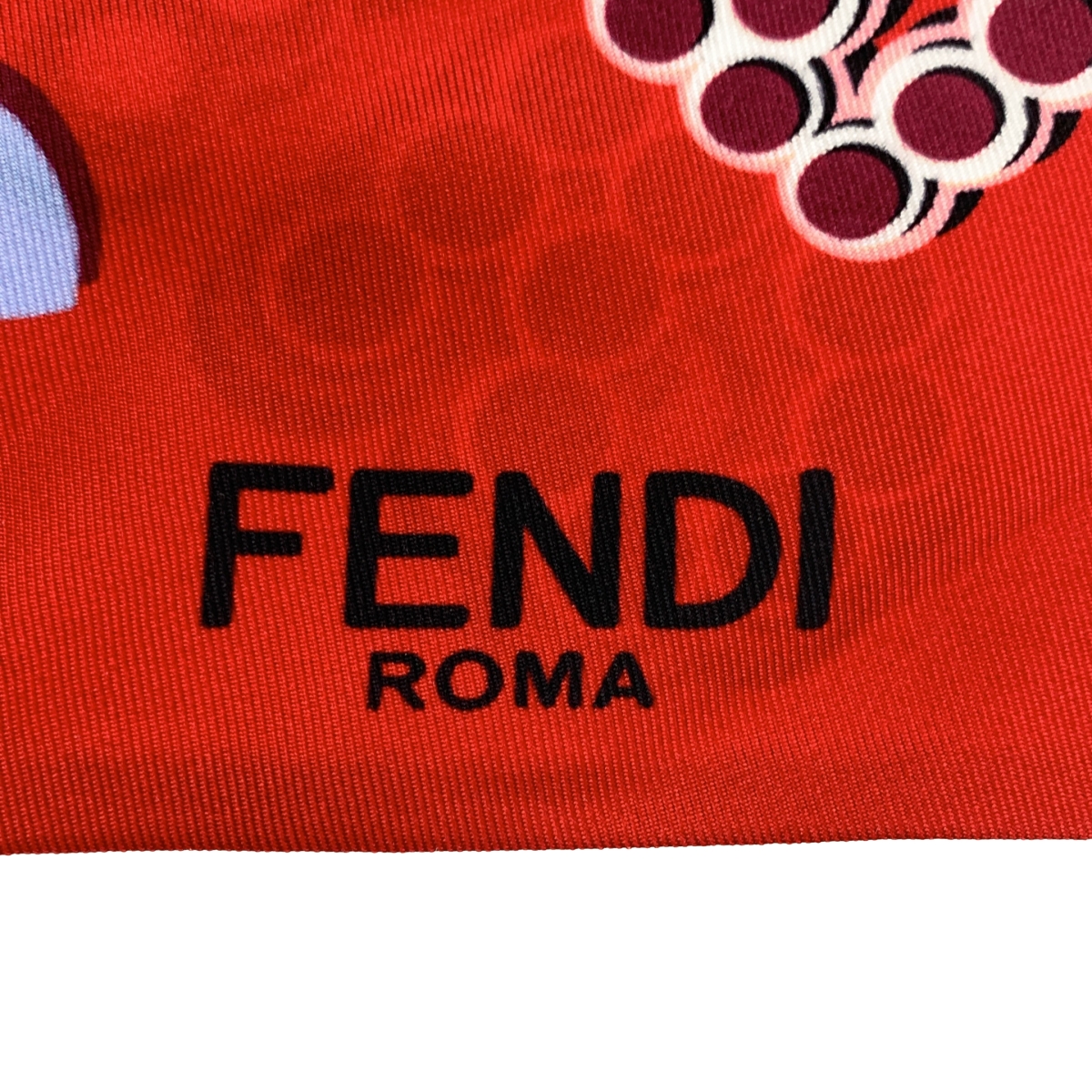 FENDI / フェンディ フラワー柄 ラッピー スカーフ