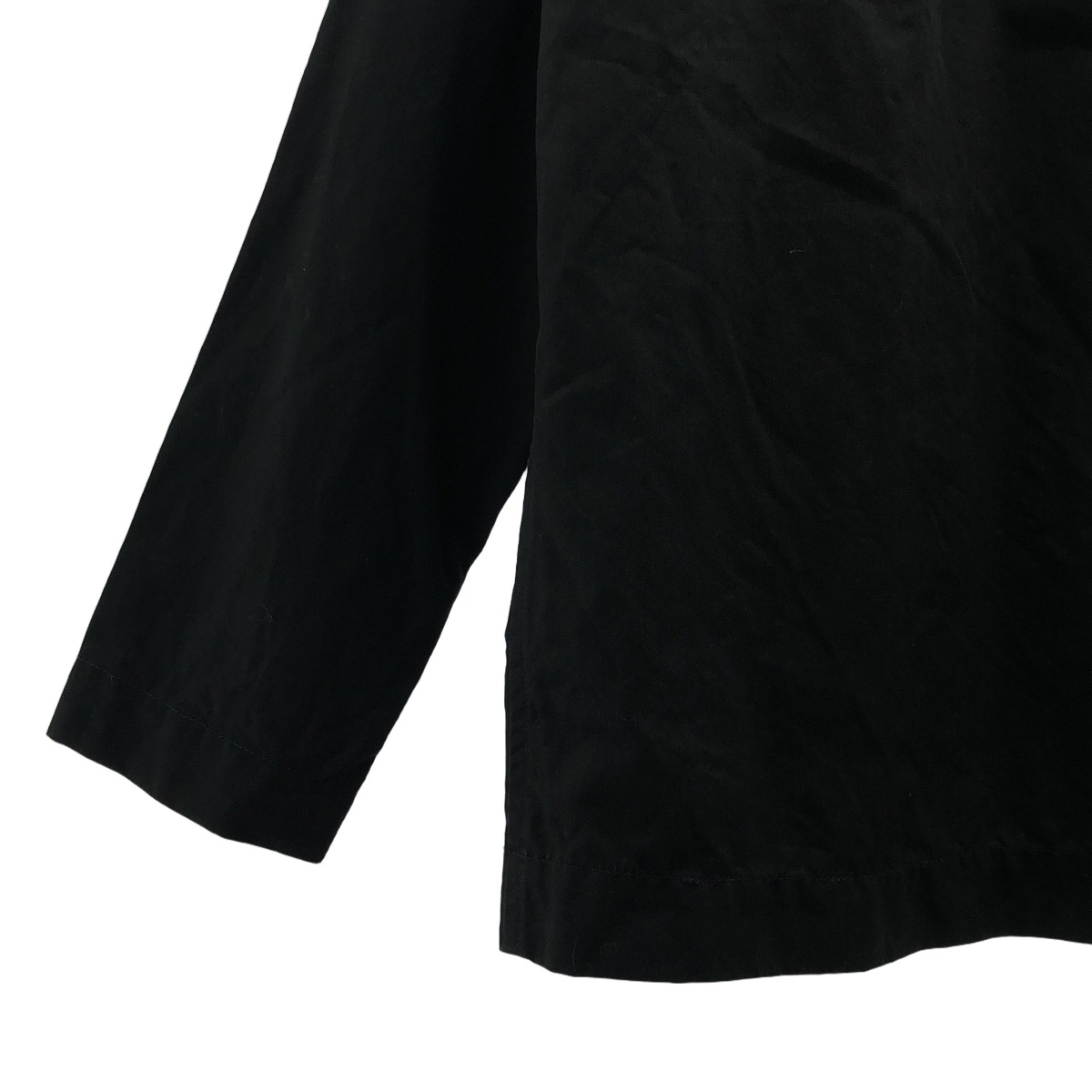 CASEY CASEY / ケーシーケーシー VERGER SHIRT TOUGH ノーカラー コットンリネン シャツ