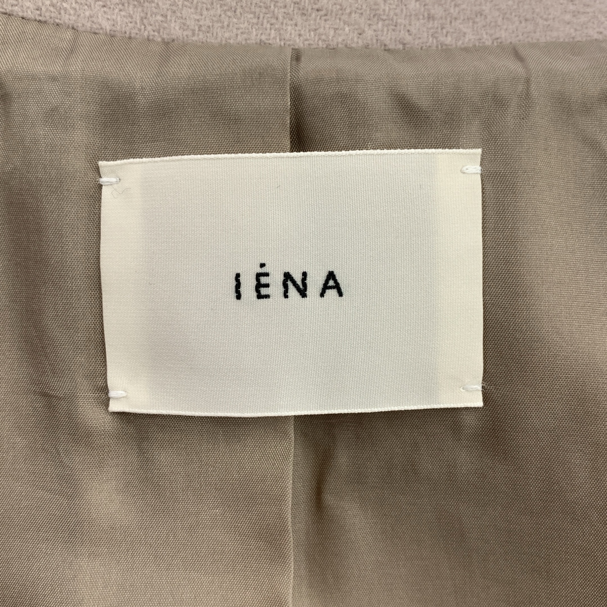 IENA / イエナ メルトンW前 Aラインコート / 総裏地