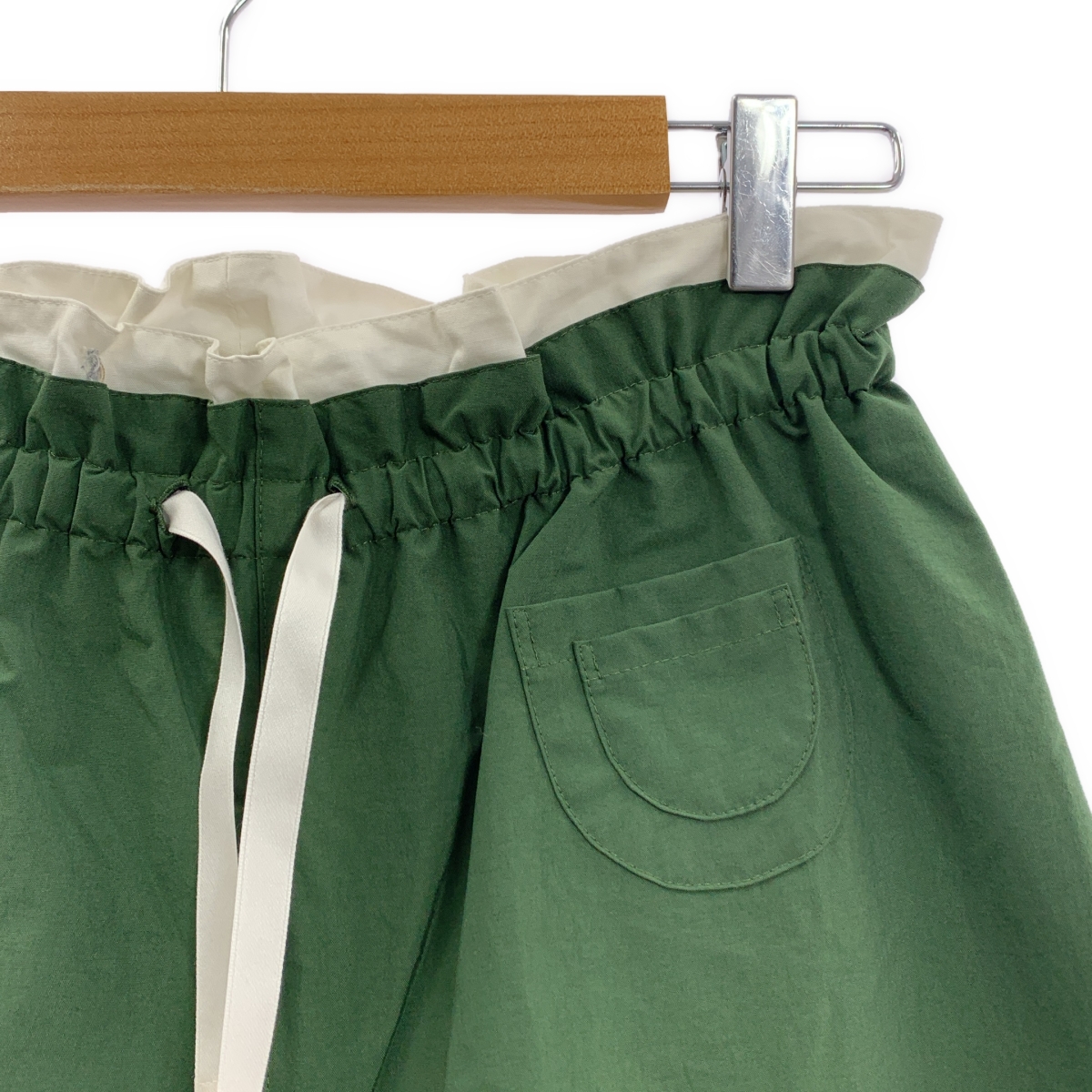 madder madder / マダマダ ウエストギャザー ワイドパンツ