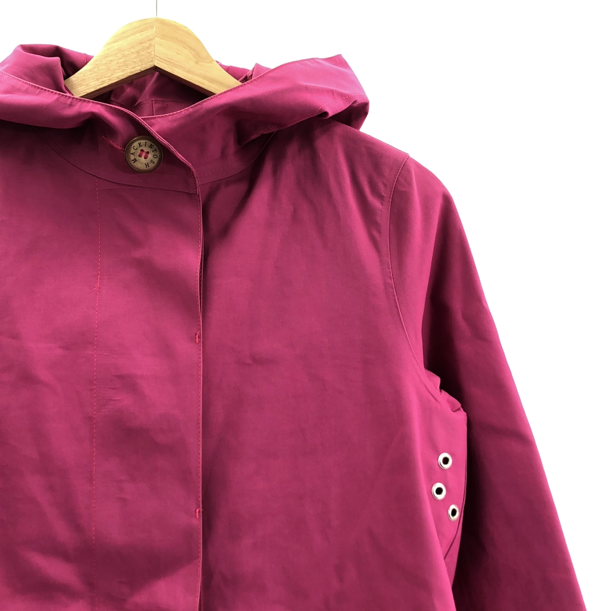 MACKINTOSH / マッキントッシュ ゴム引き ライナー付き フーテッド コート