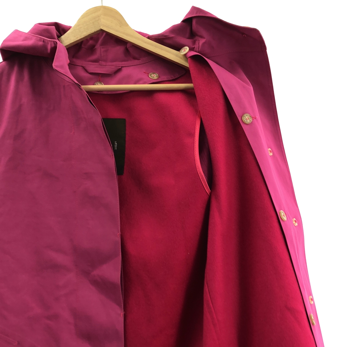 MACKINTOSH / マッキントッシュ ゴム引き ライナー付き フーテッド コート